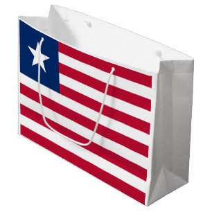 Grand Sac Cadeau Drapeau du Liberia