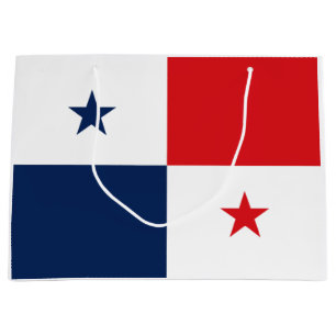 Grand Sac Cadeau Drapeau du Panama