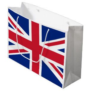 Grand Sac Cadeau Drapeau du Royaume-Uni