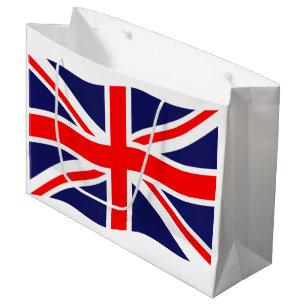 Grand Sac Cadeau Drapeau du Royaume-Uni + vos idées