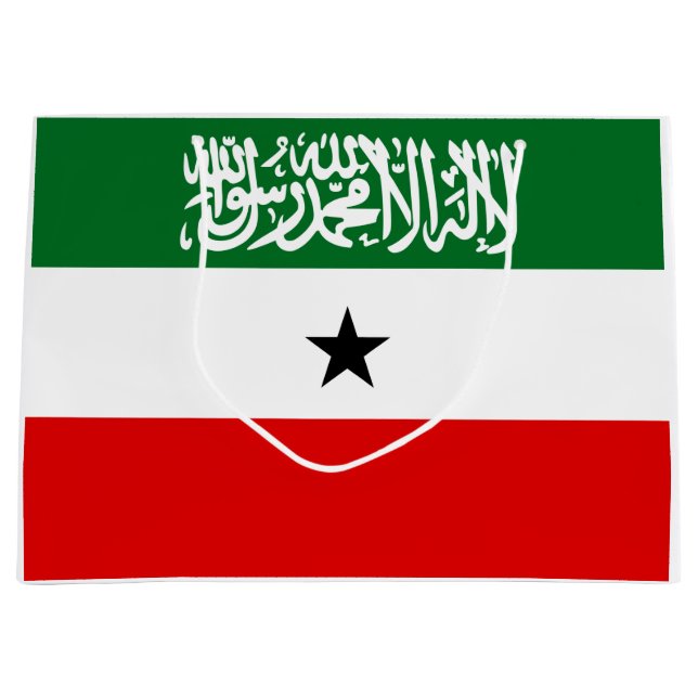 Grand Sac Cadeau Drapeau du Somaliland (Devant)