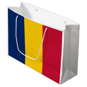Grand Sac Cadeau Drapeau du Tchad