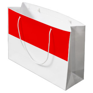 Grand Sac Cadeau Drapeau Indonésie