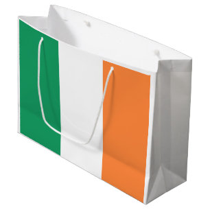 Grand Sac Cadeau Drapeau irlandais