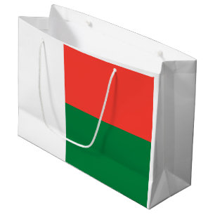 Grand Sac Cadeau Drapeau Madagascar