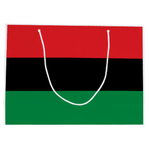 Grand Sac Cadeau Drapeau panafricain