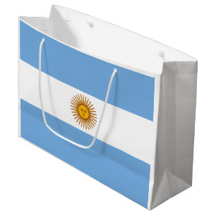Grand Sac Cadeau Drapeau patriotique argentin