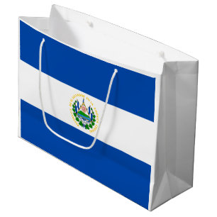 Grand Sac Cadeau Drapeau patriotique El Salvador