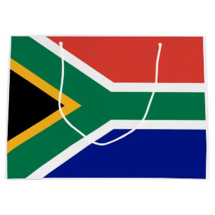 Grand Sac Cadeau Drapeau sud-africain