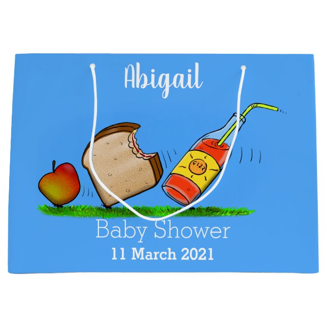 Grand Sac Cadeau Drôle de dessin animé de fourmis (Devant)