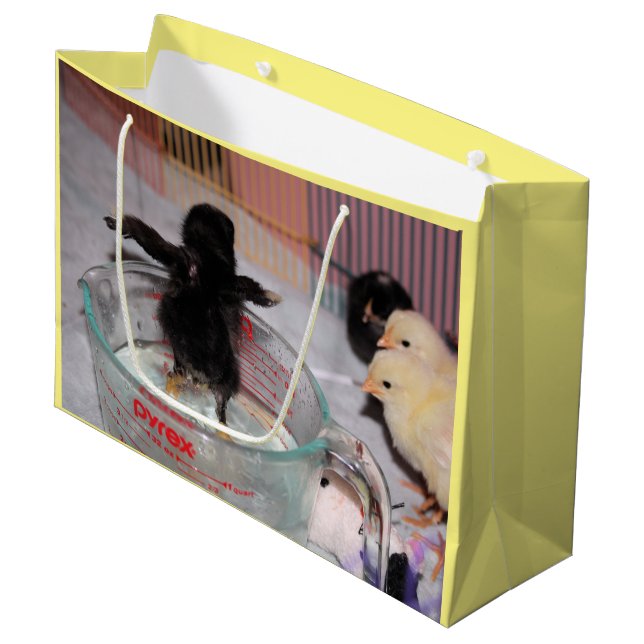 Grand Sac Cadeau Durée du bain (Devant Angle)