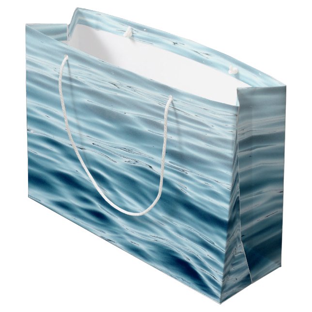 Grand Sac Cadeau Eau de lavage (Dos Angle)