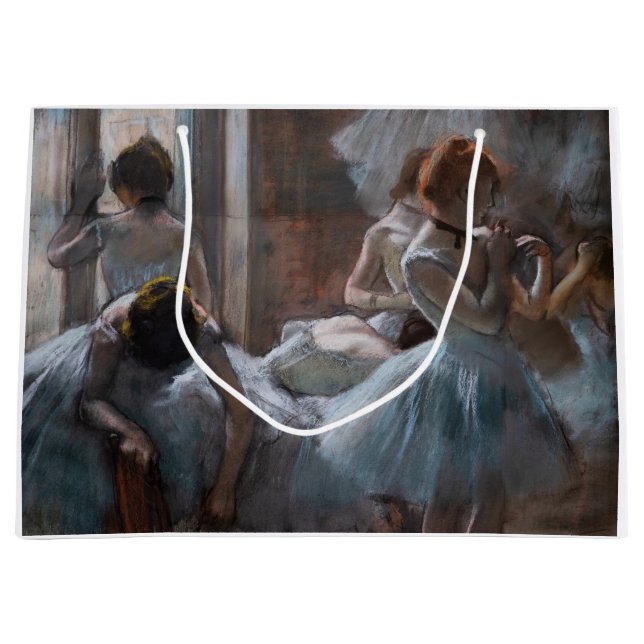 Grand Sac Cadeau Edgar Degas - Danseurs (Devant)