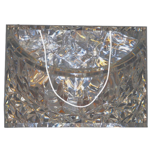 Grand Sac Cadeau Egleesia Elegant Chic Holiday  (Dos)