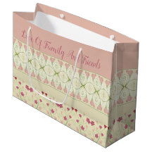 Élégant motif de cœur rose conçu