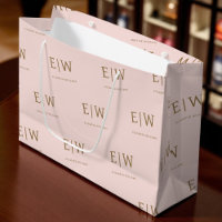 Emballage d'entreprise commerciale de marque rose 