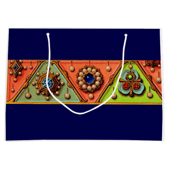 Grand Sac Cadeau Empreinte de bijoux Renaissance (Devant)