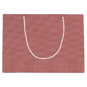 Grand Sac Cadeau En vichy-CADEAU Bourgogne L