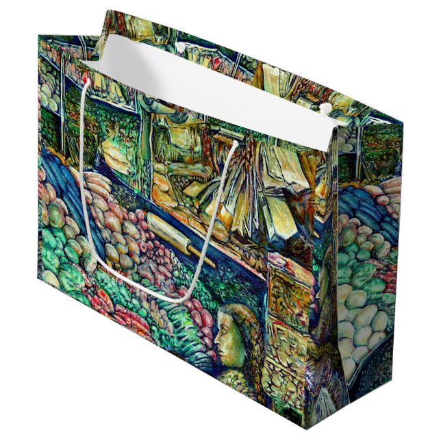 Grand Sac Cadeau Encelade (Devant Angle)