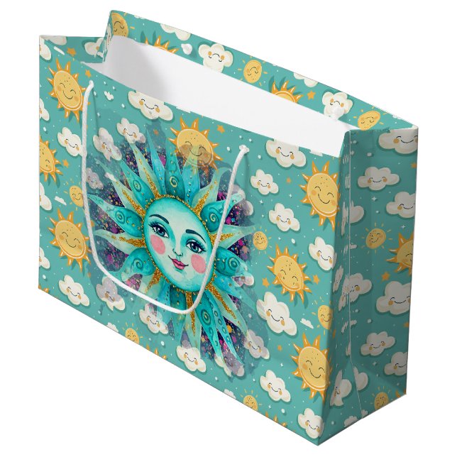 Grand Sac Cadeau Ensoleillement  (Devant Angle)