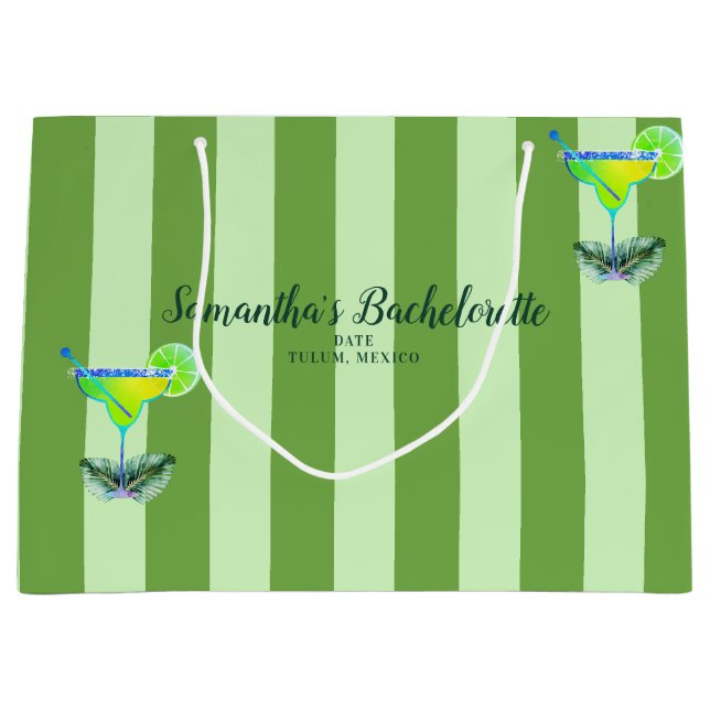 Grand Sac Cadeau Enterrement de vie de jeune fille au Margs Matrimo (Devant)