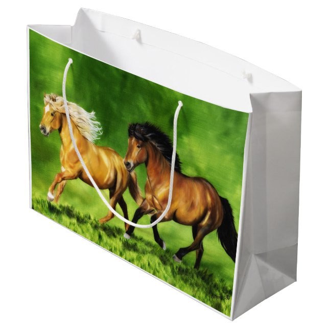 Grand Sac Cadeau Équipe de rêve (Dos Angle)