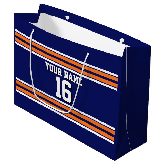 Grand Sac Cadeau Équipe de strip-tease Jersey (Devant Angle)