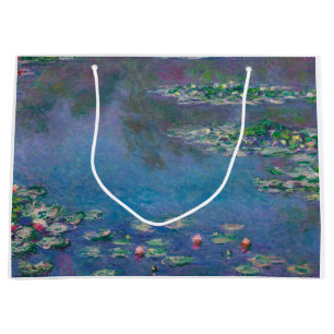 Grand Sac Cadeau Etang Lily, Monet
