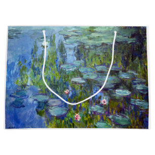 Grand Sac Cadeau Etang Lily, Monet