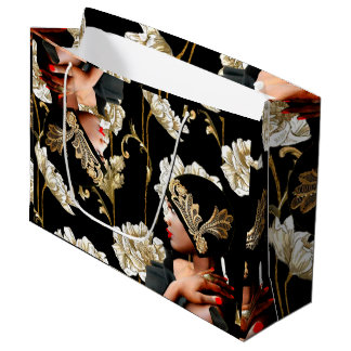 Grand Sac Cadeau Ethnique
