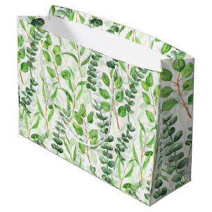Grand Sac Cadeau Eucalyptus