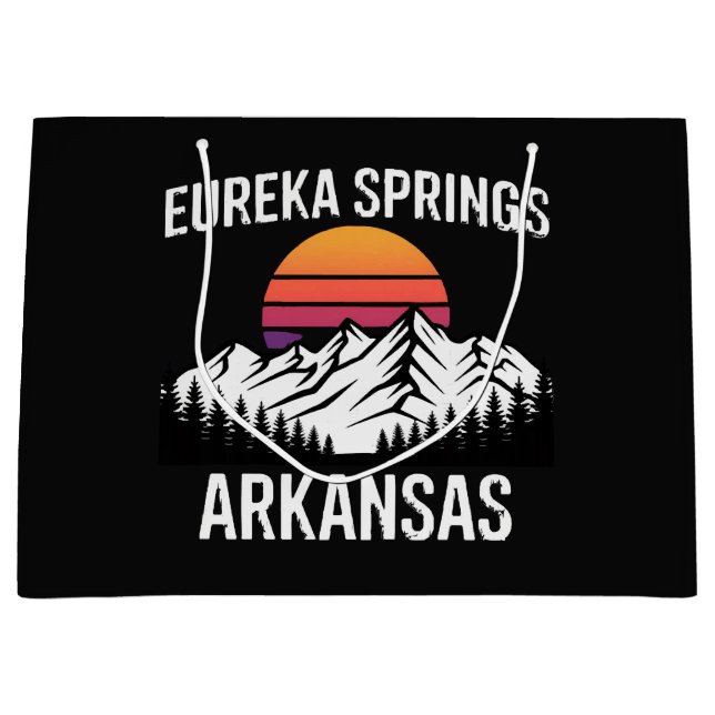 Grand Sac Cadeau Eureka Springs (Devant)