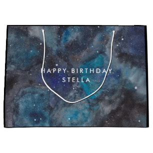 Grand Sac Cadeau Explorateur d'espace