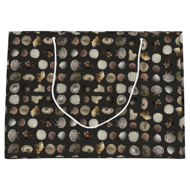 Grand Sac Cadeau Extravaganza de coquillages  (Devant)