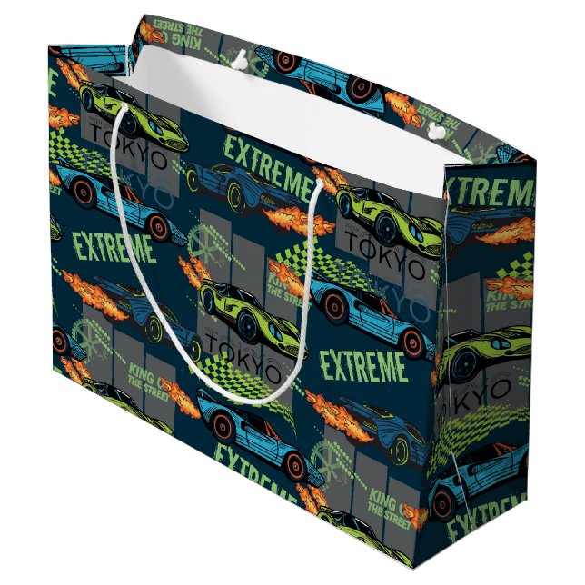 Grand Sac Cadeau Extreme Tokyo Street Racing Pattern (Dos Angle)