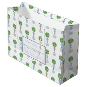 Grand Sac Cadeau Félicitations Pour La Naissance De Votre Garçon