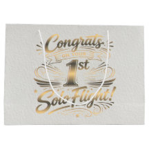 Félicitations pour votre 1er vol solo