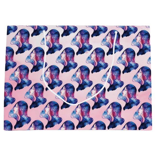 Grand Sac Cadeau Femme (Devant)