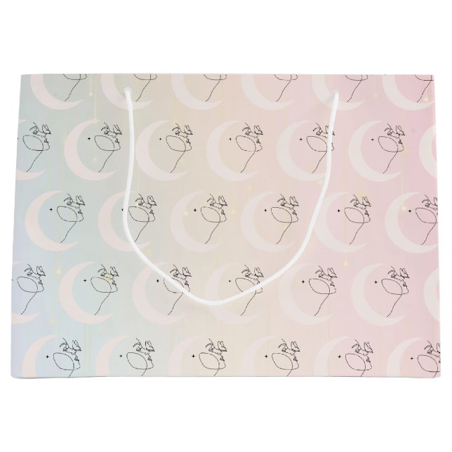 Grand Sac Cadeau Femme (Devant)