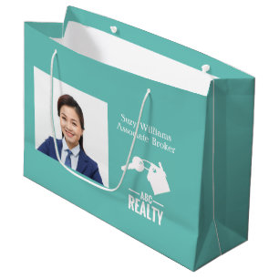 Grand Sac Cadeau Fermeture du client immobilier