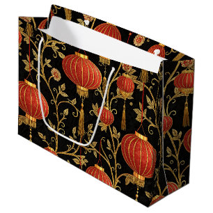 Grand Sac Cadeau Festival des lanternes chinoises (1)