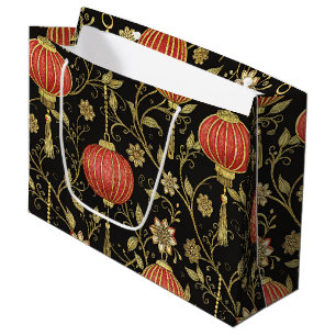 Grand Sac Cadeau Festival des lanternes chinoises (2)