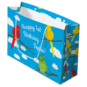 Grand Sac Cadeau Fête d'anniversaire