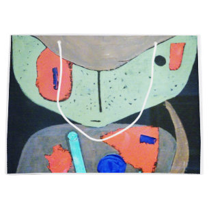 Grand Sac Cadeau Figure du théâtre oriental, Paul Klee