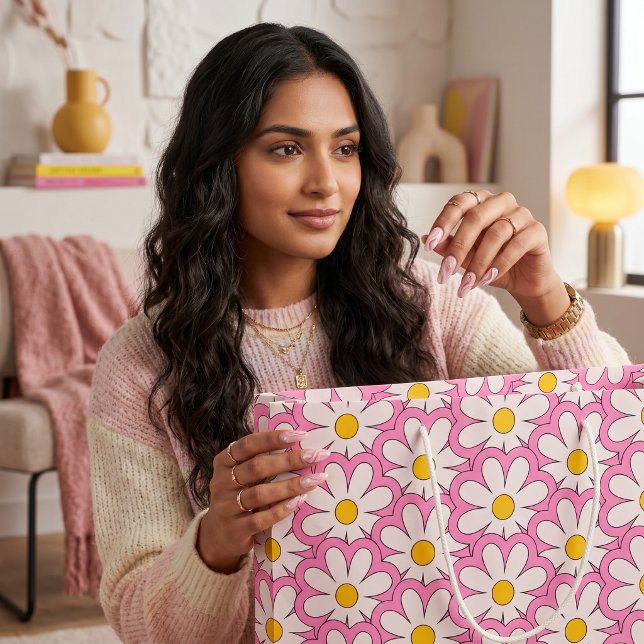 Grand Sac Cadeau Fleur (Créateur téléchargé)