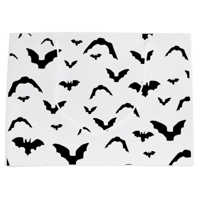 Grand Sac Cadeau Flying Bats (Devant)
