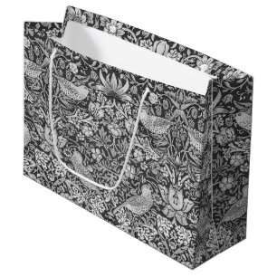 Grand Sac Cadeau Framboise Thief Grey, William Morris Grand Cadeau