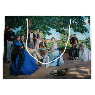 Grand Sac Cadeau Frédéric Bazille - La Réunion Familiale