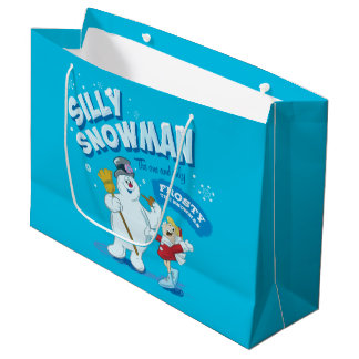 Grand Sac Cadeau Frosty the Snowman™ | "Silly Snowman"