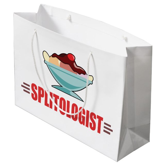 Grand Sac Cadeau Funny Banana (Dos Angle)